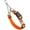 Hunter Orange, variant on Dogline Reflective Biothane Martingale Collar with Quick Release Buckle