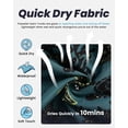 thumbnail image 3 of Bañador maamgic Quick Dry - Pantalones cortos de baño para hombre, color verde, 3 of 9