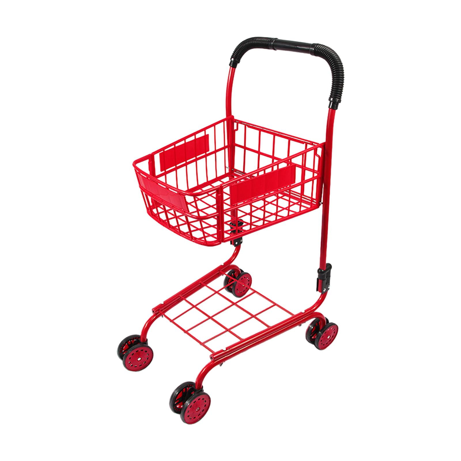 Doll Collection Shopping Cart Tiny Shopping Utility Cart
