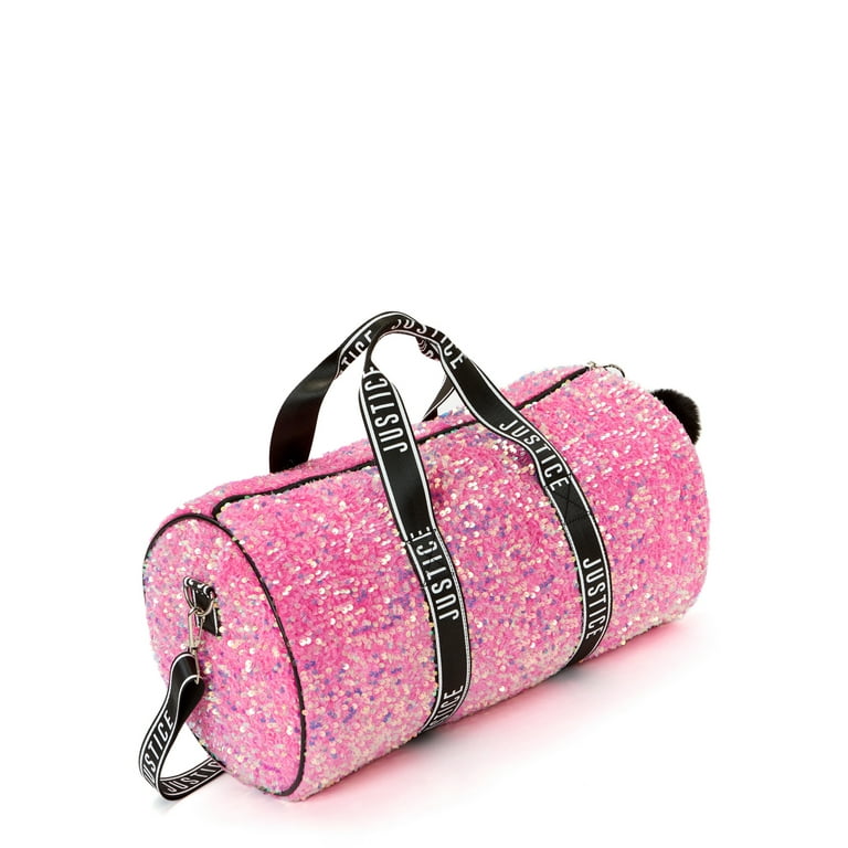 Pink Sequin Inspired Large Capacity Duffle Bag – Jewelz-N-Thingz