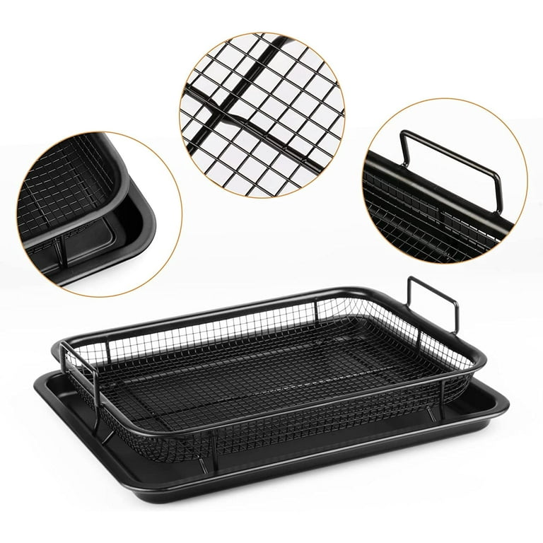 Air Fryer Basket For Oven, Air Fryer Tray, Crisper Tray Non-Stick