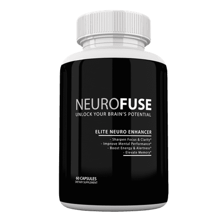 Neurofuse Powerful Focus & Memory Nootropic Pill - Formula Helps Support Memory, Cognitive Function, Focus & Clarity ?Reduce Brain Fog & Fatigue 30 (Best Brain Pills For Students)