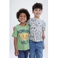 thumbnail image 2 of Camiseta Disney Lion King Simba para niños de 10 a 12 años, color oliva, 2 of 6