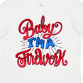 thumbnail image 4 of Inktastic Baby Im a Firework Hand Lettered Boys or Girls Toddler T-Shirt, 4 of 5