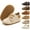 A/Apricot, variant on HsdsBebe?Baby?Boys?Girls?Oxford?Shoes?PU?Leather?Soft?Rubber?Sole?Sneakers??Anti-Slip?Toddler?Ankle?Boots?Infant?Walking?Shoes Moccasins