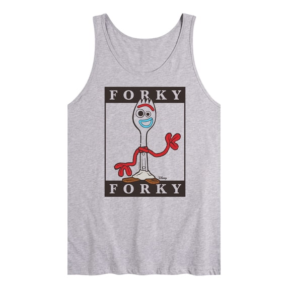Toy Story 4 - Type Block Forky - Men's Jersey Tank Top
