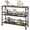 Rustic Brown, variant on Hetoy 3-Tier Narrow Console Table - 43" Entryway Table with Storage, Industrial Hallway Table for Living Room, Hallway, and Bedroom - Stylish & Practical Design,Grey