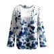 thumbnail image 5 of Camisas Para Mujer Camisetas de Gran Tamaño Manga Larga Vintage Algodón Estampado de Moda Camisa Informal Suelta Camiseta Mujer Odeerbi ODB136308, 5 of 5