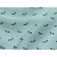 thumbnail image 4 of oneOone Viscose Jersey Fabric Dachshund Dog Printed Craft Fabric BTY 60 Inch Wide, 4 of 5