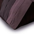 thumbnail image 3 of Plum Pillows Cover, Textured Pintucks Solid Color Pillows Cover, Pillow Covers 14x14 inch (35x35 cm), Square Silk Pillow Covers, Pillow Cases, Modern, Chevron - Plum Waves, 3 of 5