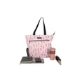 thumbnail image 5 of Betsey Johnson Unisex Tote Bag Polyester, Flamingo Strut, 5 of 6