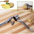 thumbnail image 4 of [1 Pack] Stainless Steel Garlic Press - Professional Kitchen Garlic Crusher - Easy Squeeze, Dishwasher safe - Cooking Utensils, Clove Press and Ginger Mincer, 4 of 4