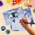 thumbnail image 6 of 16-Piece Penguin Themed Birthday Invitations with Envelopes and Stickers, Snow Party Invitations, Blank Name Party Invitation Cards, Birthday Party Supplies, 6 of 7
