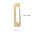 thumbnail image 2 of Minkissy Door Security Plate Stainless Steel 1Set for DIY Enthusiasts Installation, 2 of 5
