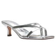 thumbnail image 3 of XY London Mules à Talon Chaton à Bout Carré pour Femmes Tiana, 3 of 5