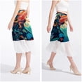 thumbnail image 4 of Mermaid Women's Chiffon Beach Dress with Polyester Straps - Summer Dress for Beach vibes, 4 of 6