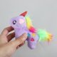 thumbnail image 2 of KAKOWELY 4 llaveros de unicornio de peluche con colgante de animal kawaii, adorno para bolso de mano, 2 of 5