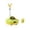 Green, variant on Interactive Smart Cat Automatic Food Dispensing Remote Control Toy For Indoor Play And Exercise(White-15.5Cm)