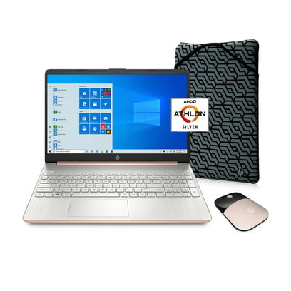 HP 15-ef1073wm 15.6″ Laptop, Athlon N3050, 4GB RAM, 128GB SSD