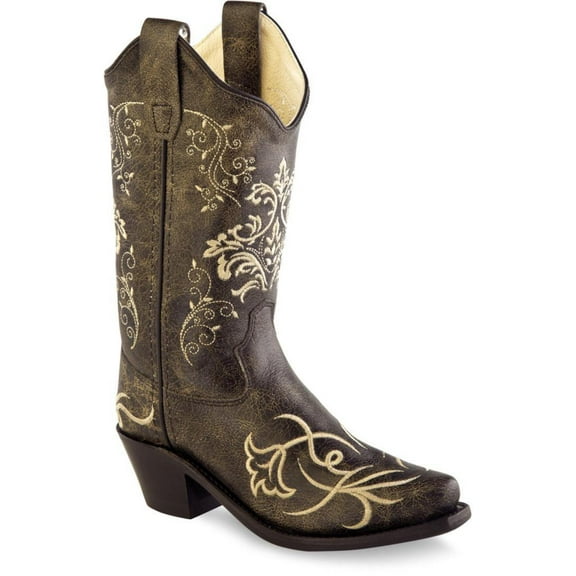 Old West Children's Snip Toe Fashion Boots