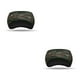 thumbnail image 4 of Eigraketly Diademas Unisex Invierno Cálido Vellón Protección para la cabeza Esquí ajustable A prueba de viento Engrosado Calentador de orejas Diademas Cuadrícula pequeña verde 2piezas Eigraketly CBP374045, 4 of 5