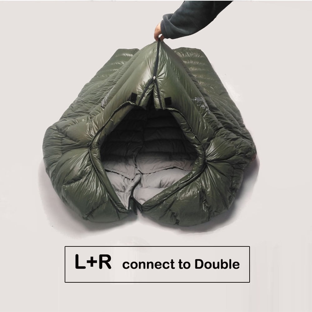 Kamperbox Cold Temperature Winter Sleeping Bag Down Sleeping Bag Winter Camping Sleeping Bag Double