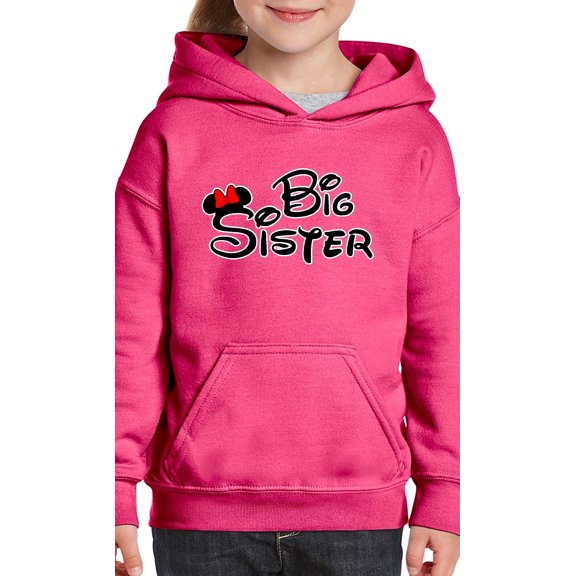 IWPF - Big Girls Hoodies and Sweatshirts - Big Sister