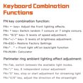 thumbnail image 5 of Darmoshark K3QMK Wired Mini Numeric Keypad Digital Mechanical Keyboard 21 Keys RGB Backlight Portable Design PBT Dual Colour Full Key Hot-Swappable Shaft Ergonomic design for Laptop Desktop,, 5 of 5