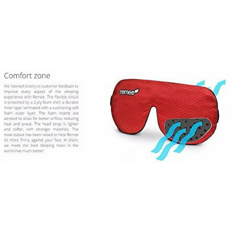 Remee Lucid Dreaming Mask Blue Red Light LED Lucid Dream, 55 OFF