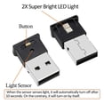 thumbnail image 5 of Lámpara De Ambiente Interior De Coche Rgb Mini Luz Led Usb Universal Para Iluminación De Decoración De Coche Yuarrent EL015978-00, 5 of 5