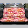 thumbnail image 6 of Uourmeti Car Seat Covers Set Breath Full Set Polyester, Compatible with Automotive Seats Rear Bench, for Truck most Cars, Tropical Palm Tree & Floral Print, 6 of 10
