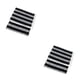thumbnail image 2 of Advancent Sillas de directores, respaldo de asiento plegable, sábana protectora para muebles, taburete plegable reutilizable, transpirable para Azul blanco 2Conjunto, 2 of 6