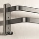 thumbnail image 5 of Toallero de pared for baño con 2 ganchos, barra de aluminio sin taladros, ahorra espacio, 5 of 7