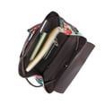 thumbnail image 4 of Easygdp Palm Leaves Flamingo Mochila de Cuero para Mujeres, Bolso de Hombro, Bolsos de Mano de Moda para Trabajo y Viajes, 4 of 4