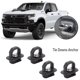 thumbnail image 3 of Black Truck Bed Side Wall Anchors 4Pcs Set Tie Downs Anchor for Silverdo Pickup Anchor Truck Bed, 3 of 5
