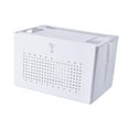 thumbnail image 1 of Lipstore Router Storage Box Dustproof Cable Router Cover for Bedroom Household Office White, 1 of 8