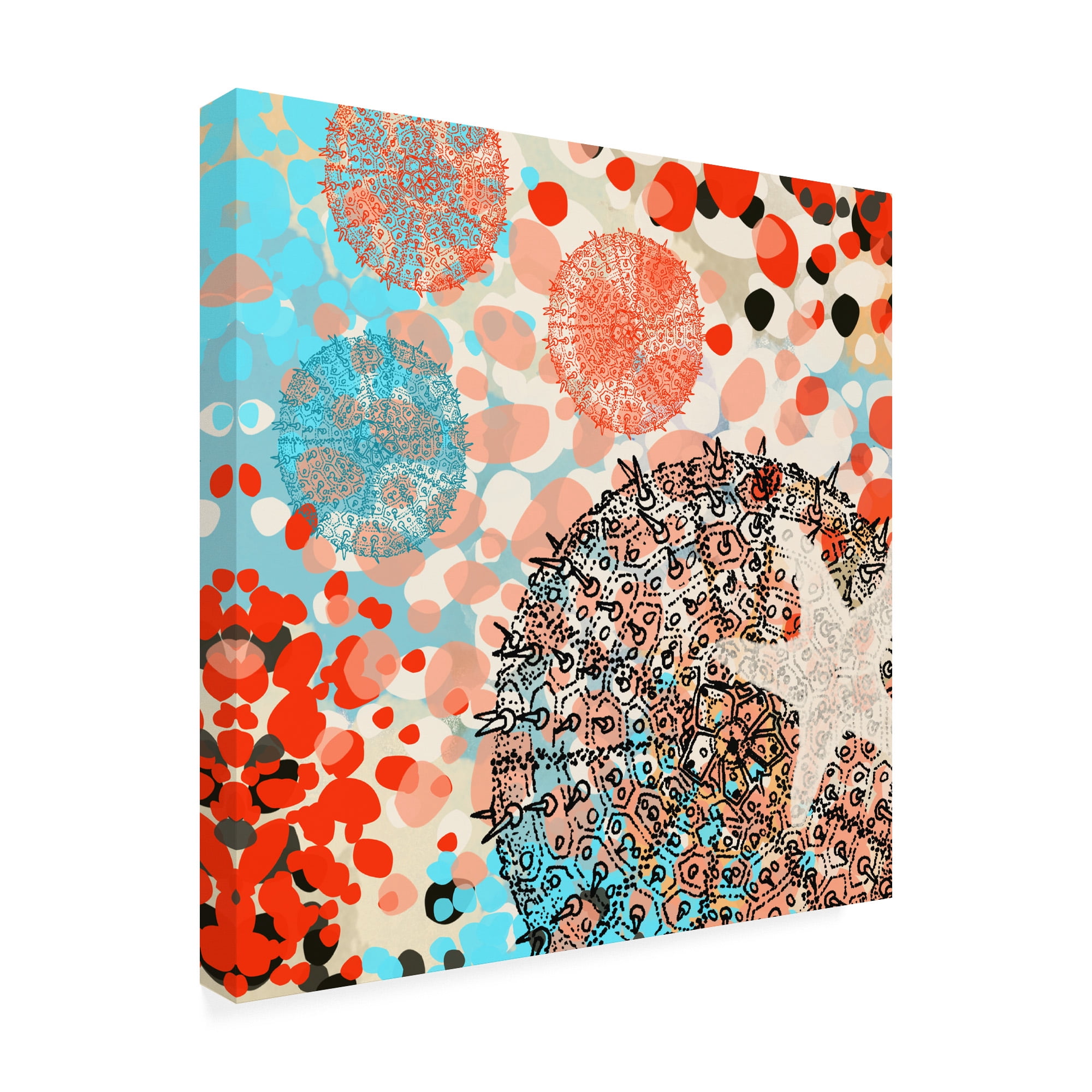 Trademark Fine Art 'Exotic Sea Life III' Canvas Art by Irena Orlov
