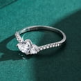 thumbnail image 5 of Luxury Womens 925 Silver Ring with Gold-Plated Artificial Gemstones and Semi-Precious Stones, Diamond Processing, 5 of 5