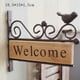 thumbnail image 5 of Letrero de bienvenida Bienvenido Puerta de Letrero de de hierro Letrero de bienvenida colgante para cartel de bienvenida de granja, 5 of 9