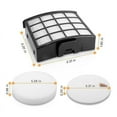 thumbnail image 2 of Filters for Shark Vertex AZ2000 AZ2000W AZ2002 XFFKAZ200 Vacuum Cleaner, 2 of 7