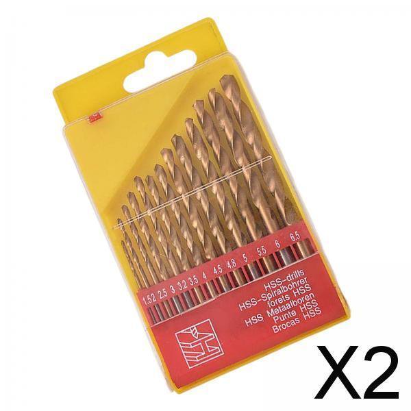 Juego de Brocas Helicoidales shamjiam Accesorios para Herramientas Manuales 2 Piezas