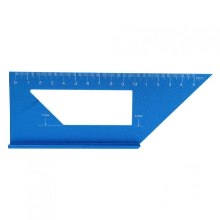 

Aluminum Alloy 45° 90° Woodworking Welding Angle Gauge Ruler Edge Marking Measuring Tool