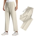 thumbnail image 5 of Women's Active Stretch Pants Lightweight Quick Drying Straight Leg Hiking Pants Women Travel Pants Women with Pockets, 5 of 7