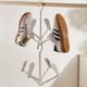 thumbnail image 4 of Thickened Plastic Foldable Shoe Drying Rack, Can Be Rotated And Stacked To Dry Shoes Artifact Dry And Wet Twofold Purpose Towel Scarf Storage Rack Drying Rack, Home Decor, 4 of 8