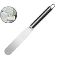 thumbnail image 1 of Dvruxg Stainless Steel Cake Spatula, Angled Icing Spreader Blade, Multifunctional Baking Decorating Tool for Pastry & Home Kitchen Use, 1 of 5