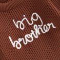 thumbnail image 5 of Bagilaanoe Toddler Baby Boy Knitted Sweater Long Sleeve Letter Embroidery Pullover 12M 18M 24M 3T 4T Kids Warm Jumpers Tops Fall Loose Knitwear, 5 of 8