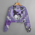 thumbnail image 2 of MINISO Kuromi Melody Chandail en Molleton pour Enfants Mode Dessin Animé Chandail en Molleton Fille Y2k Mode Automne Chandail, 2 of 5