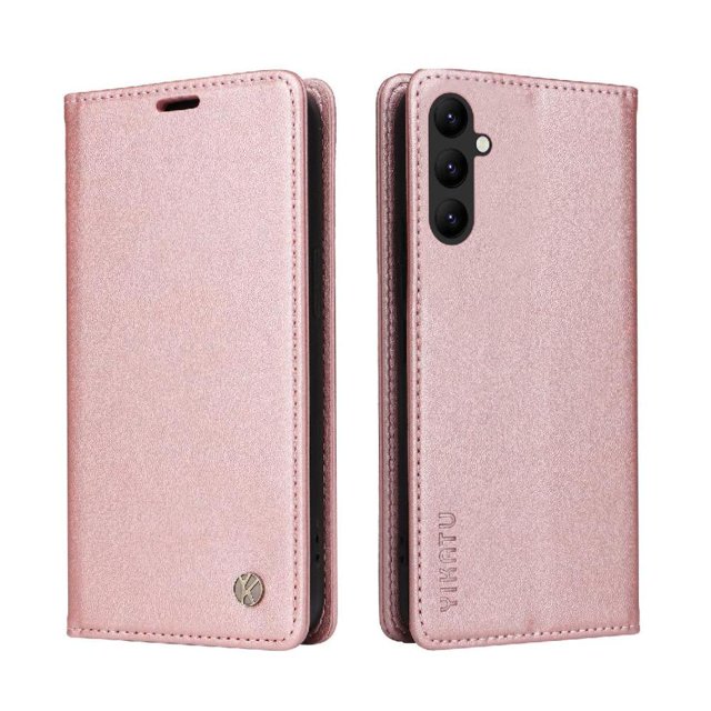 Funda para Samsung Galaxy A24 4G Estuche de Cuero PU Tipo Cartera con Ranuras para Tarjetas y Cierre Magnético