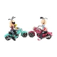 thumbnail image 2 of GROWTH TANK 2 Pcs Statue de Poupée Moto Figurines de Collection pour Salon Table, 2 of 5