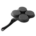 thumbnail image 3 of Sartén para huevos, sartenes para panqueques antiadherentes, sartén para huevos de 4 tazas para el desayuno, sartén para tortillas para panqueques, olla para huevos, utensilios de cocina de aleac, 3 of 5